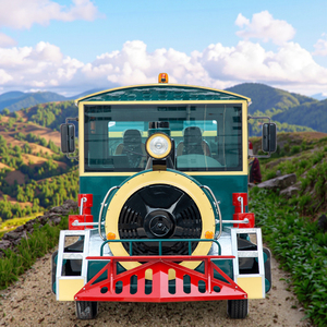 Nouveau style de <span class=keywords><strong>train</strong></span> touristique, navette de centre commercial, véhicules de tourisme sans rail, <span class=keywords><strong>train</strong></span> pour enfants - Product Image 1