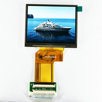 3.5 pouces écran tactile transflectif TFT IPS 640x480 54PIN Module d'affichage LCD rétroéclairage LED affichage interactif 250-1000 Nits