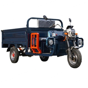 รถสามล้อไฟฟ้าพลังงานสีเขียวรุ่นใหม่ 1200w 60V58AH สกู๊ตเตอร์ไฟฟ้า รถบรรทุกไฟฟ้า รถสามล้อบรรทุกไฟฟ้า - Product Image 3