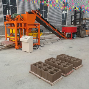 Industrial Equipment Reliable Performance <strong>QTJ4</strong>-<strong>28</strong> Fully <strong>Automatic</strong> Fly Ash Concrete Hollow <strong>Block</strong> <strong>Machinery</strong> Price - Product Image 4