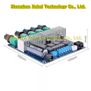 5.0 Tpa3116d2 2.1 Kênh Công Suất Cao Âm Thanh Stereo Khuếch Đại Hội Đồng Quản Trị Loa Siêu Trầm 250W + 100W DC12V-24V Amp - Product Image 5