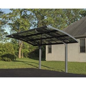 Cantilever <span class=keywords><strong>Abri</strong></span> de voiture Aus En Aluminium Avec Solaire Gris De Toiture En Polycarbonate Pour <span class=keywords><strong>Garage</strong></span> - Product Image 2