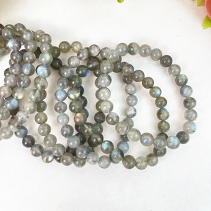 Bracelet en cristal de 8mm de perles rondes de quartz rose Reiki de pierres précieuses naturelles de guérison en vrac en gros - Product Image 5