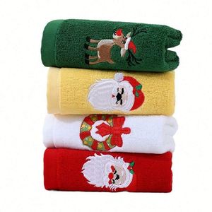 Serviettes de Noël décoratives, ensemble cadeau de serviettes 100% coton pour les fêtes, torchons de cuisine pour sécher et nettoyer, logo personnalisé - Product Image 3
