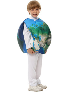 <span class=keywords><strong>Disfraz</strong></span> de Globo Terráqueo Unisex para el Día de la Tierra, <span class=keywords><strong>Halloween</strong></span>, Carnaval, <span class=keywords><strong>Disfraz</strong></span> de Mapa del Mundo para Niños, Actuación en Escenario - Product Image 6