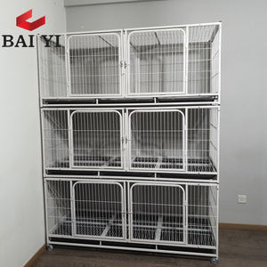 قفص تربية سلكي للقطط مزود بعجلات من أفضل المبيعات - Product Image 2