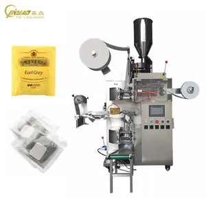 Machine d'emballage de sachets de thé en papier, double couche intérieure et extérieur, approuvé CE, automatique, petit sachet de filtre