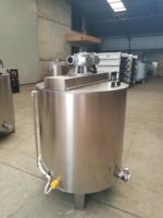 Pot à chocolat en acier inoxydable de 200 L, cuve de fusion et de mélange de chocolat, machine de stockage de chocolat