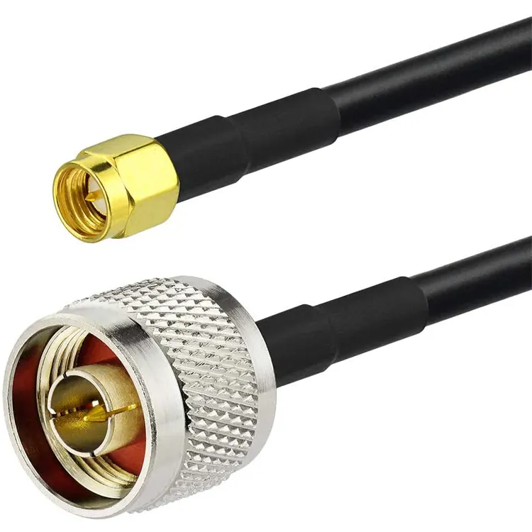 Câble Coaxial de faible perte LMR240 N connecteur mâle vers adaptateur mâle Sma, 30 pièces