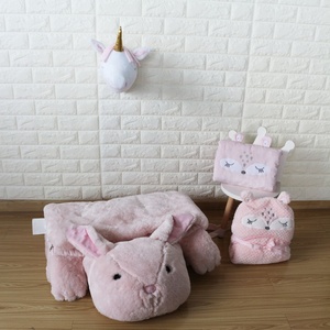 Sac de couchage pour enfants et bébés en peluche douce et chaude avec motif de lapin - Product Image 2