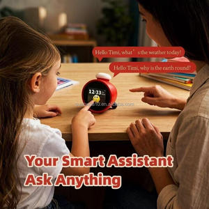 Reloj Despertador Inteligente para Niños con IA, Control por Voz, Ruido Blanco Natural, Asistente de Sueño, Pronóstico del Tiempo, Batería - Product Image 3