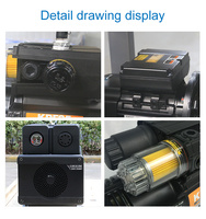 Compresseur d'air rotatif à palettes ORION Krf15a-p-b-03 380V, pompe à vide rotative à palettes 0,4 kW 05 ch