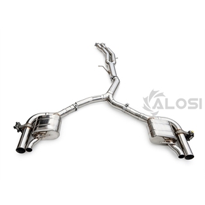 เหมาะสำหรับ Audi RS4/RS5 B9/B9.5 2.9T ปี 2017-2024 ท่อไอเสียแคทแบ็กสแตนเลส - Product Image 2