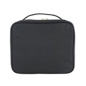 กระเป๋าเครื่องสำอางแบบมีล้อลากสำหรับเดินทางกลางแจ้ง ผลิตจากไนลอนกันน้ำ ดีไซน์หรูหรา พร้อมหูหิ้วและซิปปิด รุ่น 2026 - Product Image 6