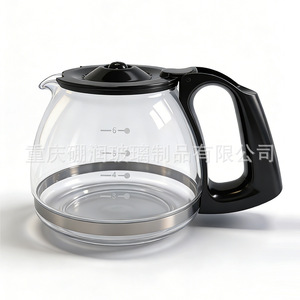 <span class=keywords><strong>Carafe</strong></span> à café en verre borosilicate 6 tasses, pièce pour machines à café à filtre, avec <span class=keywords><strong>carafe</strong></span> à café de style américain OST - Product Image 3