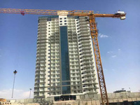 XGW100-16S 16 Ton Self Erecting Tower Crane Sistem Pengangkat Hidrolik Gearbox Motor Bearing untuk Proyek Konstruksi Skala Besar