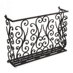 Garde-corps de balcon moderne classique en fer forgé et métal de conception <span class=keywords><strong>antirouille</strong></span> - Product Image 2