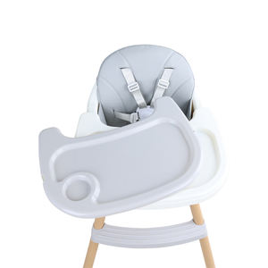 <span class=keywords><strong>Chaise</strong></span> <span class=keywords><strong>haute</strong></span> compacte pour bébé avec pieds imprimés en bois, plateau amovible, <span class=keywords><strong>chaise</strong></span> à manger portable pour tout-petits, pour la maison et la restauration - Product Image 5
