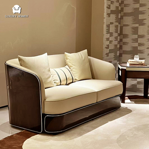 Mesa <span class=keywords><strong>de</strong></span> Centro <span class=keywords><strong>de</strong></span> Madera Maciza con Chapa <span class=keywords><strong>de</strong></span> Madera, Estilo Italiano Moderno, Mueble <span class=keywords><strong>de</strong></span> Lujo para Sala <span class=keywords><strong>de</strong></span> Estar o Villa - Product Image 5