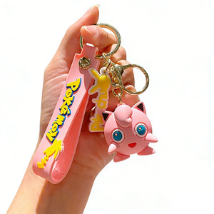 Porte-clés en silicone 3D Pikachu personnalisable - Prix d'usine pour les commandes en gros - Product Image 6
