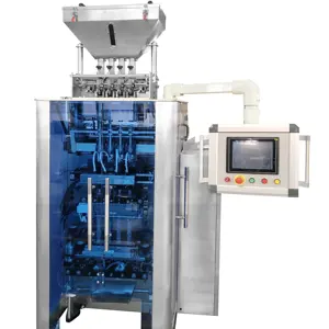 Mesin pengemas es kafron otomatis multifungsi, mesin pengemas cairan multi baris multifungsi kecepatan tinggi