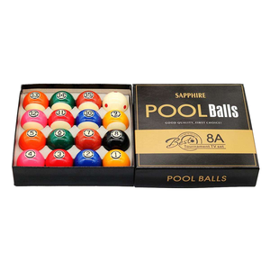 Billes de billard en résine de qualité 8A, 16 pièces, 57,2 mm, pour tables de billard dans les salles de jeux, les clubs, les bars, les sports de loisirs - Product Image 1