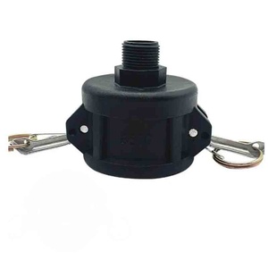 Raccord de réservoir IBC S60X6 à filetage mâle 3/4 pouces pour adaptateur de tube PE, vanne de robinet de tuyau d'eau de pluie IBC, vanne de fût à eau en plastique - Product Image 1