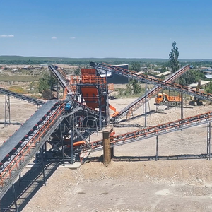 Station de concassage fixe de pierres concassées 400 TPH, ligne de production fixe complète pour l'aggregat de construction routière - Product Image 4