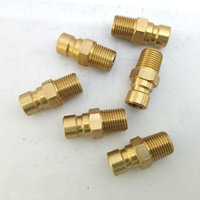 TJP251 1/8NPT Raccords de refroidissement de moule en laiton à filetage mâle, embout hexagonal