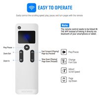 Téléprompteur Neewer X12 en aluminium avec écran HD pour l'enregistrement vidéo et audio, télécommande RT-110 incluse
