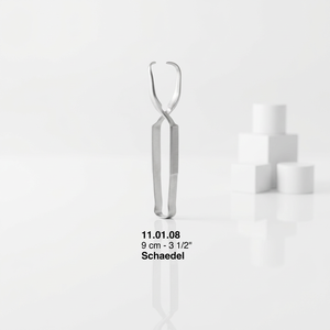 เครื่องมือผ่าตัด Schaedel ขนาด 9 ซม. 3 1/2 นิ้ว แบบใช้มือ คลาส 1 สำหรับการผ่าตัดทั่วไป - Product Image 1