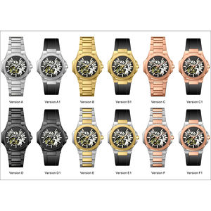 Reloj mecánico esqueleto de lujo personalizado para hombre, esfera de 41mm, logotipo personalizado directo de fábrica de alta calidad, MOQ bajo aceptado - Product Image 5