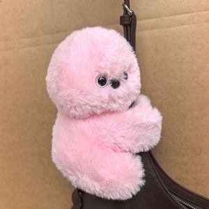 Peluche personnalisée avec logo, motif <span class=keywords><strong>Hibou</strong></span> Robot Timide, Koala, rose, beige, gris, jouet en peluche dessin animé, bracelet, pendentif de sac, coussin décoratif doux - Product Image 4