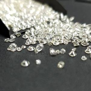 Venta al por mayor IGI Certified Melee 1,35-1,7mm Corte redondo Diamantes sueltos naturales GH Color VS Claridad - Product Image 3