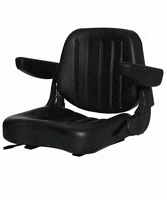 Siège d'appoint de voiture en vinyle noir pour tracteur pour sièges d'auto et accessoires pour bébé