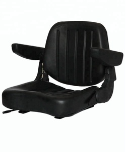 Asiento elevador de coche de uso de Tractor de vinilo negro para asientos y accesorios de coche de bebé - Product Image 2