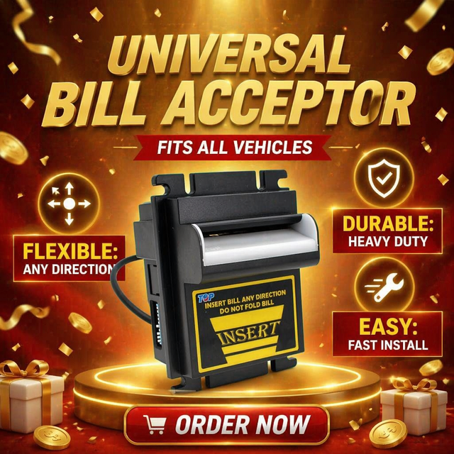 Popular TOP TB74 Bill Acceptor TB74-B Bill Validator for Amusement Game Machine