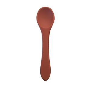 Juego de Cuchara y Tenedor de Silicona de Grado Alimenticio, Libre de BPA, Portátil, para Bebés, Niños Pequeños, Utensilios para la Hora de Comer, Vajilla Infantil - Product Image 4
