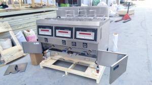 フライドポテトとフライドチキンフライヤーに使用される良質の商用ステンレス鋼75L電気フライヤー - Product Image 4