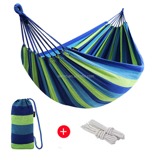 <span class=keywords><strong>Hamac</strong></span> double en coton moderne Zoshine avec sac de transport, utilisation intérieure et extérieure, <span class=keywords><strong>hamac</strong></span> de loisirs, montage facile - Product Image 2