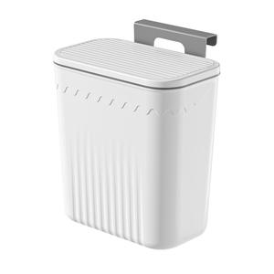 wall mounted trash can High appearance level plastic kitchen with cover large hanging type Office kitchen waste bin