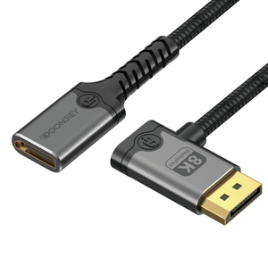 <span class=keywords><strong>Cable</strong></span> de Extensión <span class=keywords><strong>DisplayPort</strong></span> 8K, Macho a Hembra, Compatible con 8K 60Hz, 4K 120Hz para Monitor - Product Image 1