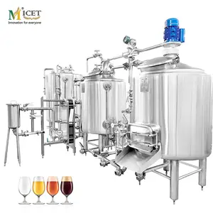 Micet 200l 300l Bierbrouwapparatuur Elektrische Verwarming Bierbrouwerij Machine Micro Brouwhuis Apparatuur Te Koop