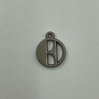 Pendentif Cercle Creux Plaqué Or, Argent et Bronze Vieilli Personnalisé Écologique pour Robes, Chapeaux et Accessoires de Sac à Main
