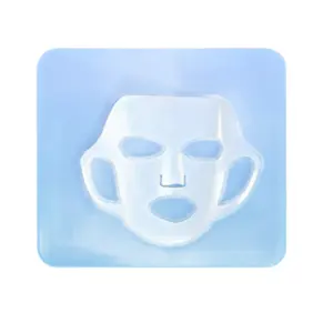Mascherina viso in Silicone Cover Silicone maschera per la pelle riutilizzabile viso viso idratante in Silicone avvolgente per lenzuola maschere