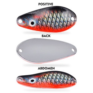 Esca Metallica di Alta Qualità 11g 4.5cm per Pesci d'Acqua Salata <span class=keywords><strong>e</strong></span> Persici, per <span class=keywords><strong>Pesca</strong></span> in Mare <span class=keywords><strong>e</strong></span> Fiumi, Esca Spinner VIB - Product Image 5