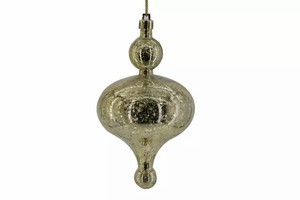 Modische Quecksilber-Klarglas-PET hängende Ball-Ornamente ungewöhnliche Weihnachtsbaum-Dekoration für den Ramadan - Product Image 2