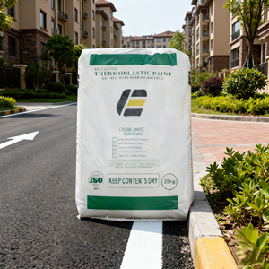 Peinture thermoplastique pour marquage routier, blanche et jaune, phosphorescente dans le noir, peinture en poudre à fusion à chaud pour marquage routier, peinture pour marquage routier en béton - Product Image 4