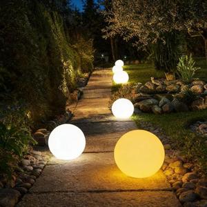 Meilleur <span class=keywords><strong>prix</strong></span>, éclairage <span class=keywords><strong>solaire</strong></span> extérieur moderne, étanche IP65, éclairage d'ambiance, boule lumineuse de jardin, lampe sphérique LED pour sol de jardin - Product Image 2