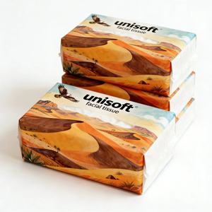 UNISOFT OEM Mouchoirs jetables en gros Marque privée Doux et respectueux de la peau 100% pâte de bois vierge 5 plis - Product Image 4